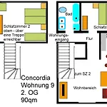 Parkresidenz Concordia - 9 Apartment
