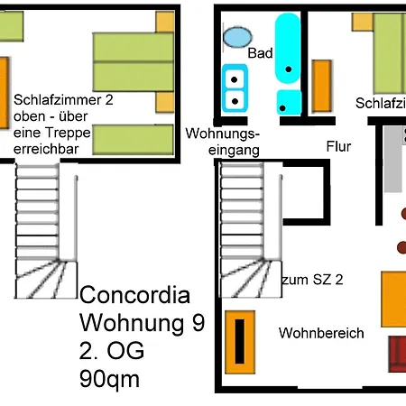 Parkresidenz Concordia - 9 Apartment